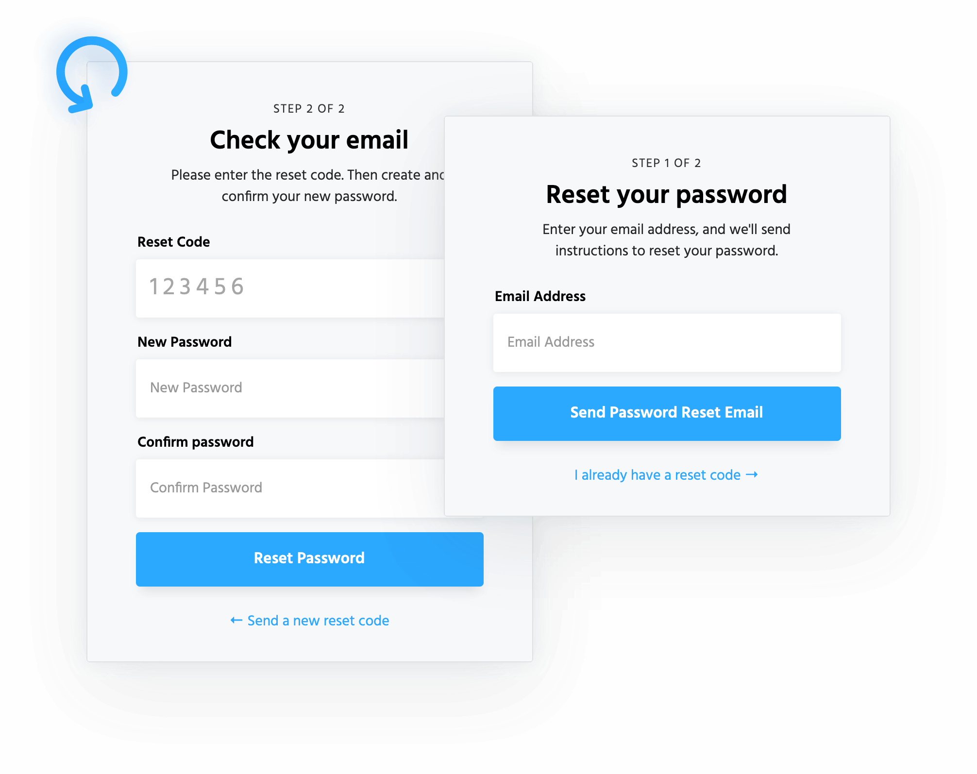 Password Reset Modal Feature Memberstack